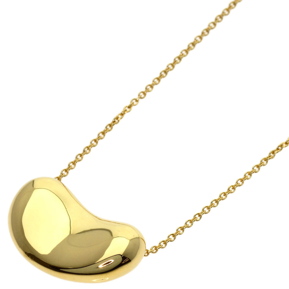 Tiffany Bean Necklace, 18K Yellow Gold, Women's, TIFFANY&Co.